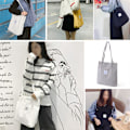 Miniatyrbillede 5 af 5: Corduroy Canvas Taske Håndtaske Litterær Joker Skuldertaske Campus Tote Taske