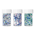 Miniatyrbilde 1 av 5: Laser glitterpulver lapp negl glitterpulver blokk holografisk glitter med forskjellige størrelser og former