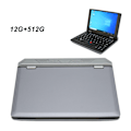 Miniatyrbild 6 av 8: Minibärbar dator 7 tum pekskärm 12 GB RAM Dubbelbands WiFi Framkamera USB3.0 Notebook för kontor skola 100‑240V 12G+512G EU-kontakt