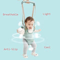 Miniatyrbild 2 av 5: Handhållen Babygåvagn Barn Toddler Gåvagn Baby Leksaker Justerbar Baby Lär Gåvagn Sele Hållare Gåbälte Gåassistent, Perfekt Present för 7-24