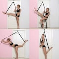 Miniatyrbild 3 av 5: Benstretch för Ballet, Yoga, Dörrfäste, Öka Flexibilitet, Flexibilitet & Stretchband för Ben