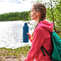 Miniatyrbilde 4 av 5: Vannflaske i rustfritt stål, for reise, piknik og camping