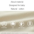 Miniatyrbillede 4 af 7: Varm vinterbaby dobbeltsidet fleecejakke, babytøj, vintertøj til at gå ud (Beige)