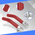Miniatyrbilde 4 av 5: Sykkelstyre-endestykke Pute Aluminiumslegering Sykling Utskiftingstilbehør