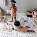 Miniatyrbillede 4 af 5: Toki pudebetræk i stof | standard ammepudebetræk | | et bomuldsfyldt betræk