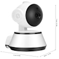 Miniatyrbillede 4 af 8: Trådløs Babymonitor Sikkerhedskamera To-vejs Intercom Babymonitor 110‑240VUS Stik Babymonitor