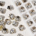 Miniatyrbilde 5 av 5: 16 stk Populære Flatback Krystaller 8*8MM Glass Krystall Rhinestones