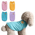 Miniatyrbillede 6 af 6: Klæder til kæledyr kat hund forår og sommer nye vest hvalp Teddy Bichon hundeklæder (2 stk)