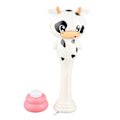 Miniatyrbild 2 av 8: Bubbelblåsare Svans Pojkar Flickor Småbarn Elektronisk Bubbelblåsande Leksak med Bubbelvätska Cow Electronic