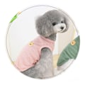 Miniatyrbillede 3 af 6: Klæder til kæledyr kat hund forår og sommer nye vest hvalp Teddy Bichon hundeklæder (2 stk)