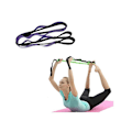 Miniatyrbilde 3 av 5: Multi-Loop Strekkestropp for Yoga, Pilates, Sport for å Forbedre Holdning og Øke Fleksibilitet