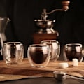 Miniatyrbillede 4 af 4: Nye 1/4/6 stk Dobbeltvæggede Shotglas Dobbeltvæggede Espresso Kaffe Kop 80ml /250ML/350ML/450ML