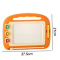 Miniatyrbilde 2 av 5: Slettbar magnetisk tavle for husstand, babyfargegraffititavle