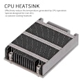 Miniatyrbild 3 av 3: SNKP0047PS 1U Passiv CPU-kylare Passar för LGA 2011 Dator CPU Kylare