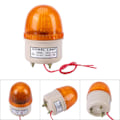 Miniatyrbillede 1 af 2: 1 stk. AC 220V 15W LED Blinkende Advarselslampe Industrielt Maskinværktøj Gul