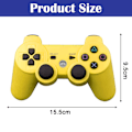 Miniatyrbilde 2 av 4: PS3 Bluetooth trådløs vibrasjonskontroll for PS3-spill yellow