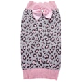 Miniatyrbillede 1 af 6: Vinter Leopard Varmt Kattesweater Mode Strikket Vest til Katte Hvalpe Små Dyr