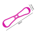 Miniatyrbild 2 av 5: 8-karaktärs dragrem yoga fitness dragrep vacker rygg öppna axlar bröst expansion hjälpsträcka elastiskt band - Bärbar Hög Elasticitet
