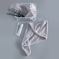 Miniatyrbillede 4 af 5: Mikrofiber Hårhåndklædepose - 3-pak Hurtigtørrende Hårhåndklæder, Mænds og Kvinders Hårhåndklæder
