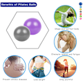 Miniatyrbild 4 av 5: Minigymnastikboll, Yogaboll, Pilatesboll, Träning för Core och Fysioterapi, Förbättrar Balansen