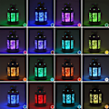 Miniatyrbild 2 av 7: Fairy String Lights Batteridriven & USB Plug-in 33Ft 100 lysdioder 16 färgskiftande lampor och 8 lampor läge Fjärrkontroll Vattentät 3AA case,