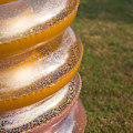Miniatyrbild 5 av 5: Glitter Badring, Uppblåsbar Hållbar Rundformad Sommar Pool Strandfest Simring