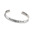 Miniatyrbilde 3 av 5: Personlige armbånd for jenter/damer - Inspirerende smykkergaver til bestevenner/mødre/døtre/søstre (flere design)