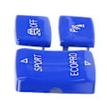 Miniatyrbillede 3 af 8: 3 stk Gear Knapper Kit 6131 9252 912‑1 ESP Antislip Switch Sport Knap Radar Sensor Nøgleudskiftning til F20 F21 F22 F23 Blå