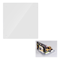 Miniatyrbild 1 av 8: Öppen Ram Transparent Akryl Överlock Datorhölje DIY Bas Stativ för ITX Moderkort