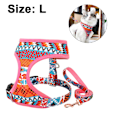 Pikkukuva 2 / 7: Pet Patterns Pehmeä ja Mukava Hyvin Tehty Syvä Kukallinen Ei Vedä Verkko Koiranpentu Koiran Valjaat Liivi, Säädettävät Valjaat Koirien ja Kissojen