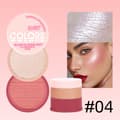 Vattentätt och långvarigt rouge UF083 highlighter + rouge