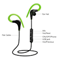 Pikkukuva 3 / 5: Langattomat Bluetooth-urheilukuulokkeet Stereo-nappikuulokkeet niskapannalla ja mikrofonilla