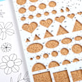Miniatyrbild 5 av 6: Quillingpappersats med Gradienter, Formtång, DIY Hantverkssats 518 + Mönsterplatta