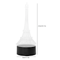 Miniatyrbillede 4 af 5: Tårnformet 7-farvet LED Natlampe Visuel Lyslampe Dekoration Gave til Hjemmet Soveværelse