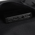 Miniatyrbillede 3 af 8: Foldbar Solpanel 4 Fold Vandtæt Bærbar Solpanel Batterilader til Camping Klatring Cykling 80W 18V