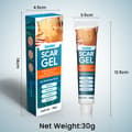 Ärrvårdsgel och kräm för slät hud - 30g förpackning
