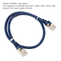 Miniatyrbild 7 av 8: Nätverkskabel 40 Gbps 2000 MHz 0,5 m Hög Hastighet Cat 8 Ethernetkabel för PS5 för PS4 Ethernet Switch Router Modem