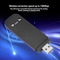 Miniatyrbild 7 av 8: Mobil WiFi Hotspot 4G LTE 150Mbps USB Bärbar WiFi Router med SIM-kortplats för utomhusresor Svart