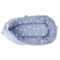 Miniatyrbild 2 av 4: Bärbar Baby Bionic Säng Baby Lounger Nest Säng Nyfödd Kudde Sov Kudde Pad (BY-2053)