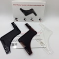 Miniatyrbilde 4 av 5: Goatee Beard Shaper Outliner Mal for Menn, Goatee & Skjegg Trimming Barbersett, Sparer Tid