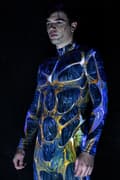 (S) Cyborg Herrekostume, Halloweenkostume til mænd