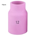 Miniatyrbilde 2 av 2: 10 stk 53N87 Gasslinse Keramisk Kopp Dyser for TIG Sveisebrenner