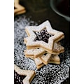 Miniatyrbild 6 av 8: Star Cookie Cutter Set-5 st Rostfritt stål Femuddiga molds Fondantkaka Cookie Cutter Set Bakverksform-för 3d julgran/Linzer
