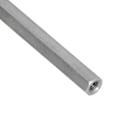 Miniatyrbilde 4 av 8: 5 stk Lange Stangmutter Hex Kobling Hunnlig Gjenget Rett Stang Rustfritt Stål for Gobilda Dia 8mm4106‑4008‑1200