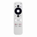 Certifierad Android TV Box-fjärrkontroll Kompatibel med 4K-streamingenheter[LD] White