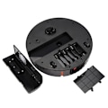 Miniatyrbild 1 av 2: USB Laddningsbar Automatisk Smart Robotdammsugare Golvrengöringsmaskin Hushållssvep Maskin Svart