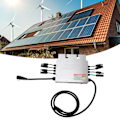 Pikkukuva 1 / 8: Aurinko Mikroinvertteri WiFi SG1400W Siniaaltoverkkoon Liitetty Invertteri Älykkääseen Elämään Langattomaan Viestintään Pilviseurannan Varastoinnilla AC120 AC230V