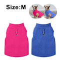 Miniatyrbilde 2 av 5: Stretch Polar Fleece Hundevest Hundegenser Varm Pullover Fleece Hundjakke med Leash Ring Valpe Pullover Jakke Varm Myk