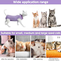 Miniatyrbillede 5 af 5: Katte-rehabiliteringsdragt egnet til abdominalt traume og postoperativ spasme, velegnet til katte, hunde og åndbare kirurgiske dragter
