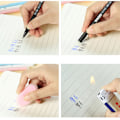 Miniatyrbillede 4 af 5: Student Signaturpen Gelpen, Sort Blæk Kuglepenne Kontor Skoleartikler